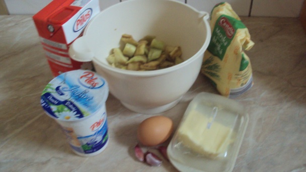 Baklažán v jogurte (fotorecept) - obrázok 1