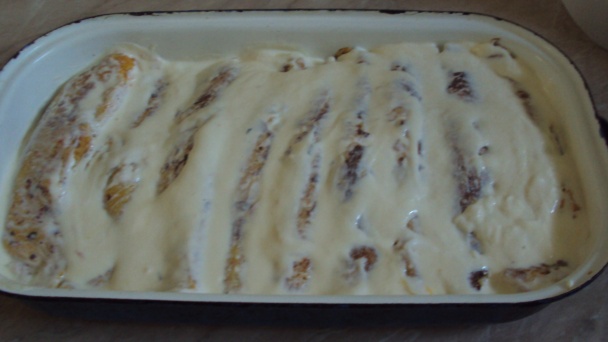Tekvicové palacinky plnené tvarohom so šunkou (fotorecept) - obrázok 8