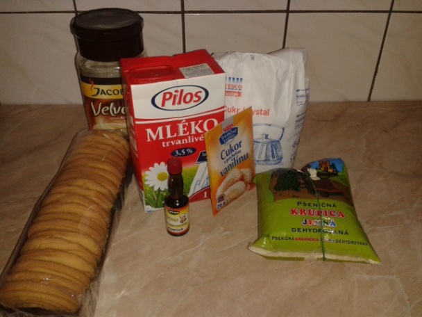 Zákusok z krupice - nepečený (fotorecept) - obrázok 1