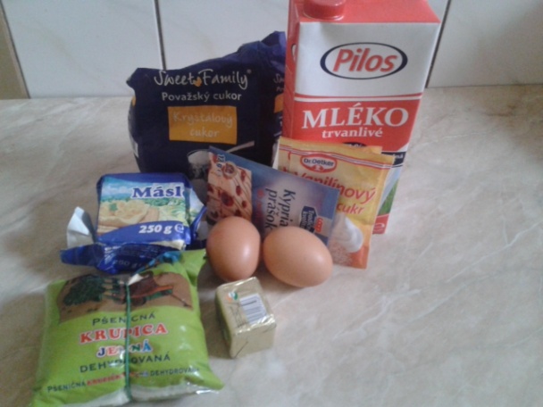 Krupicové šiškobuchty (fotorecept) - obrázok 1