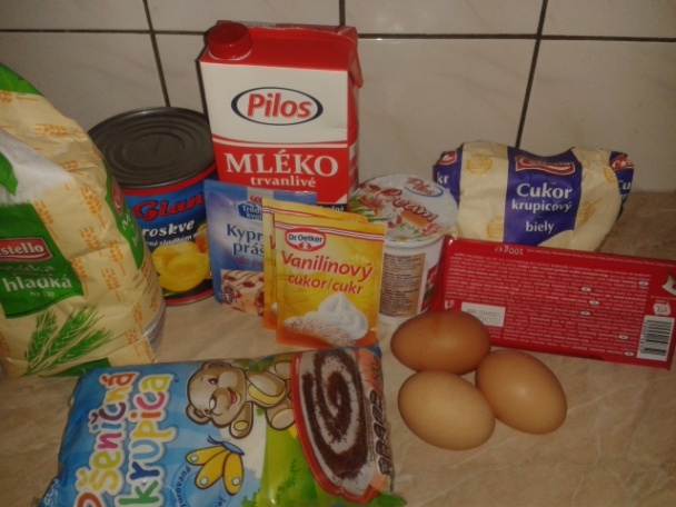 Krupicová bublanina (fotorecept) - obrázok 1