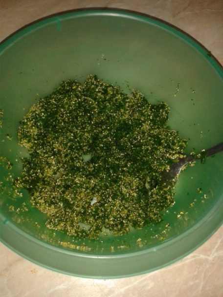 Špenátový koláč z kukuričnej múky (fotorecept) - obrázok 2