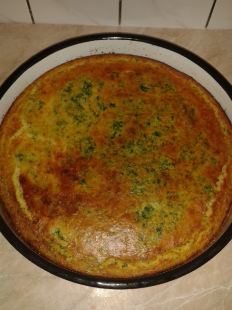 Špenátový koláč z kukuričnej múky (fotorecept) - obrázok 6