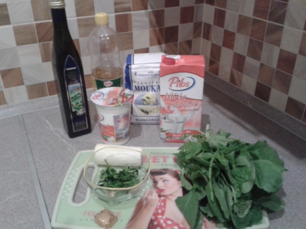 Krémová polievka z listov reďkovky (fotorecept) - obrázok 1