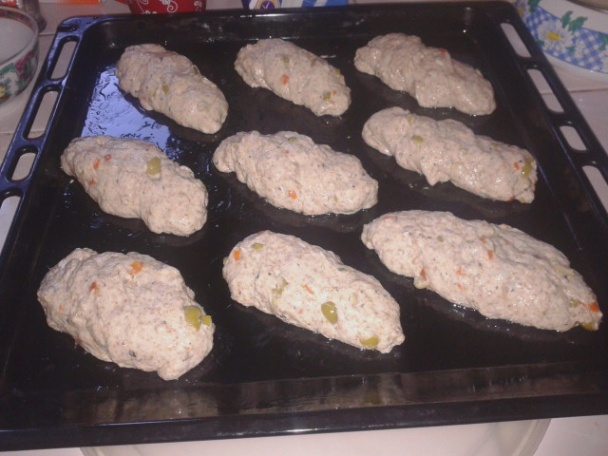 Celozrnné žemle s olivami a bazalkou (fotorecept) - obrázok 2