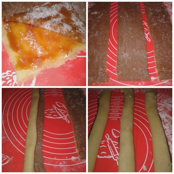 Dvojfarebné slimáčiky s medom (fotorecept) - obrázok 3