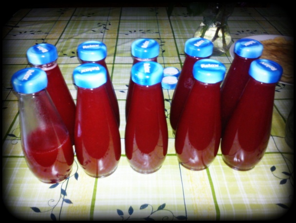 Jahodový sirup - obrázok 6