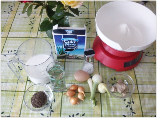 Cibuľkový koláčik - obrázok 1