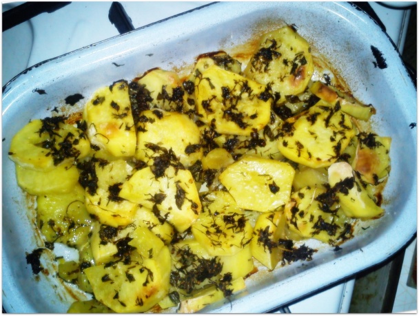 Pečené zemiaky s bylinkami - obrázok 5