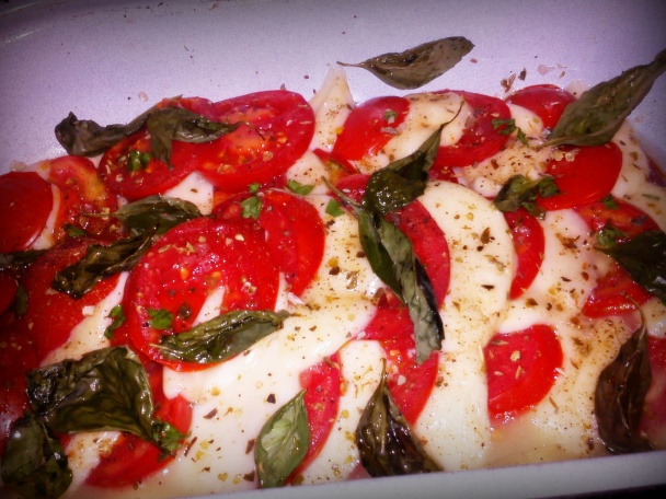 Zapečené paradajky s mozzarellou - obrázok 3