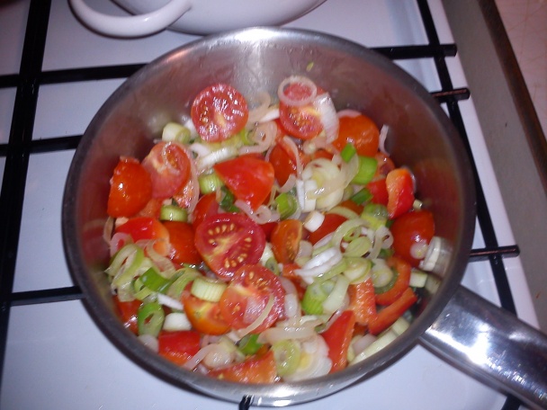 Grilované kuracie prsia so zeleninou a ryžou (fotorecept) - obrázok 2