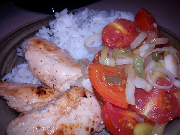 Grilované kuracie prsia so zeleninou a ryžou (fotorecept) - obrázok 4