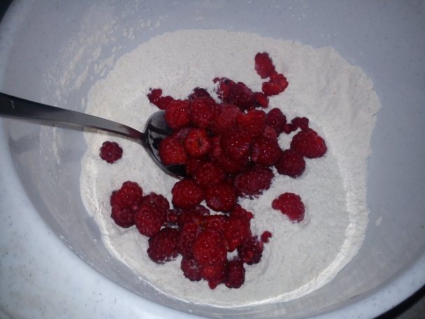 Malinové palacinky (raspberry pancakes) - obrázok 1