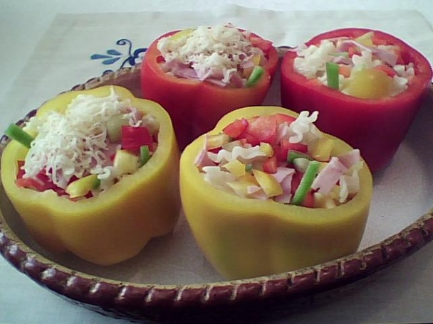  Cestovina v zapečenej paprike (fotorecept) - obrázok 4