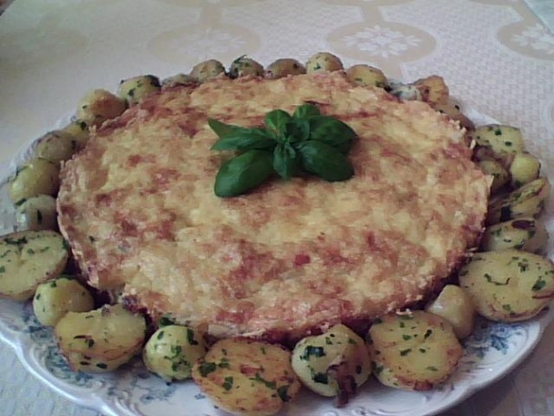 Pečená zeleninová torta  (fotorecept) - obrázok 4