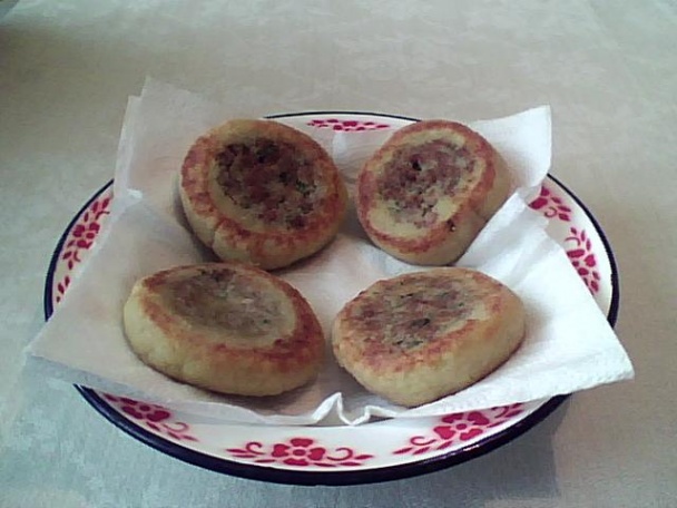 Zemiakové knedle plnené mäsom (fotorecept) - obrázok 6