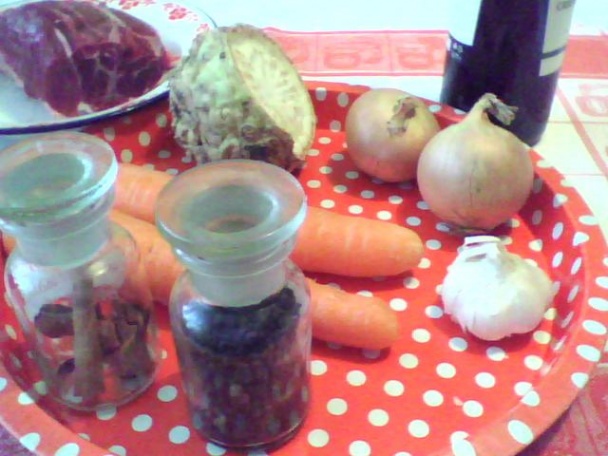 Kliška marinovaná na zeleninke s vínom (fotorecept) - obrázok 1