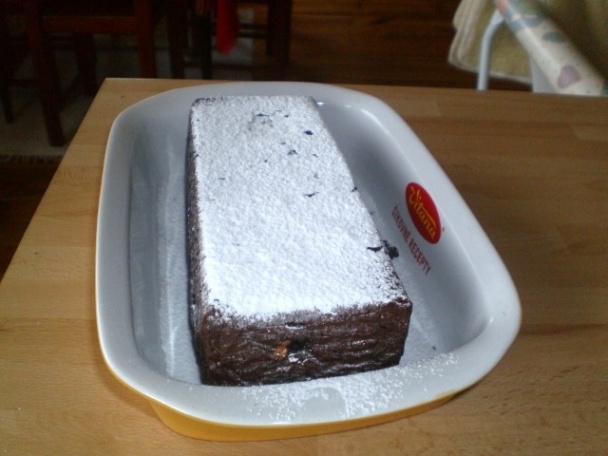 Čokoládovo-orechový koláč pre @Babidku-čokoholika. - obrázok 4