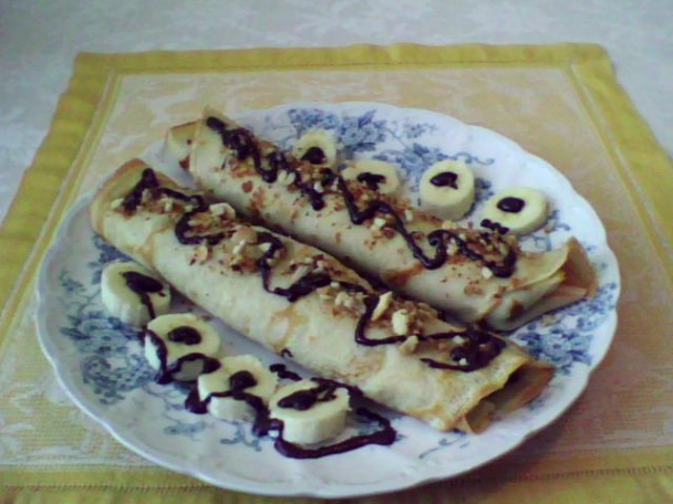 Palacinky s banánom v čokoláde pre mlsných - obrázok 6