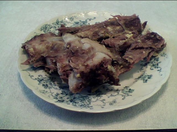 Plnená teľacia hruď - obrázok 5