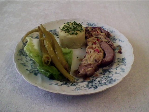 Plnená teľacia hruď - obrázok 4