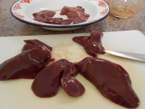 Krídielko per pazuch s pečeňou - obrázok 2