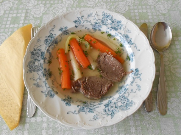 Tafelspitz, alebo hovädzia špička v polievke (fotorecept) - obrázok 4