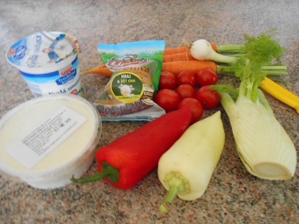 Zeleninovo-bryndzový koláč - obrázok 1