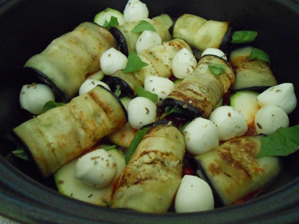 Baklažán s bryndzou a cukinou v remoske (fotorecept) - obrázok 6