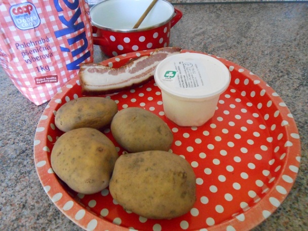 Bryndzové halušky májové a slovenské - obrázok 1