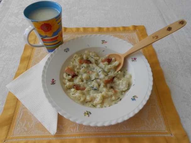 Bryndzové halušky májové a slovenské - obrázok 5