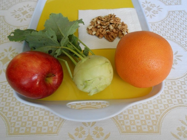 Kalerábový šalát - tip pre lenivých labužníkov (fotorecept) - obrázok 1