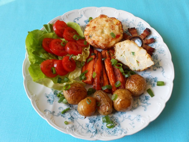 Karfiolové muffiny za 15 minút (fotorecept) - obrázok 3