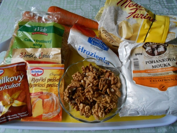 Bezlepková mrkvovo-orechová torta (fotorecept) - obrázok 1