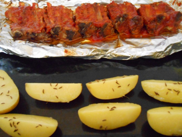 Pečené bravčové rebierka (fotorecept) - obrázok 5