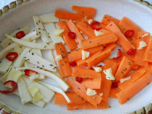 Pečené bandurky so zeleninou (fotorecept) - obrázok 2