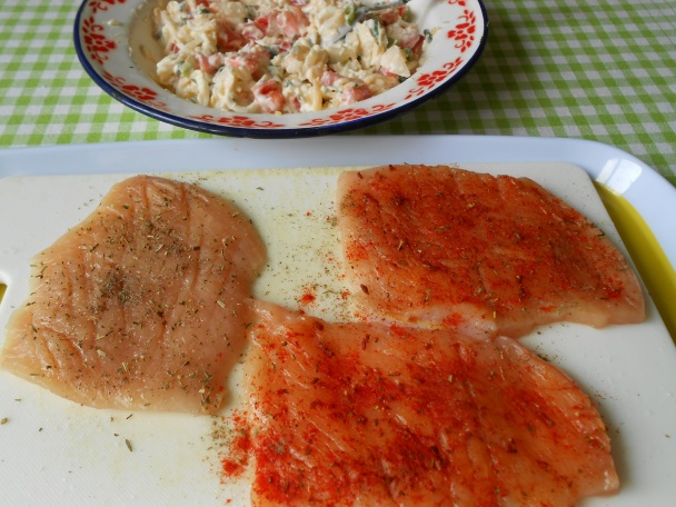 Kuracie plátky pečené v rúre (fotorecept) - obrázok 1