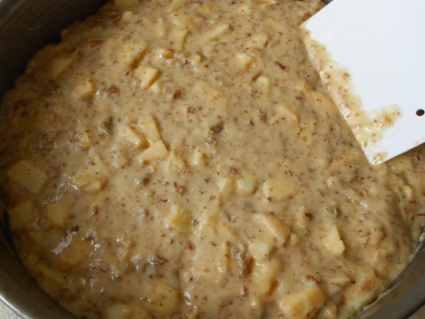 Rýchly koláč s jablkami a orechmi (fotorecept) - obrázok 6