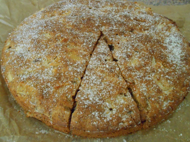 Rýchly koláč s jablkami a orechmi (fotorecept) - obrázok 7