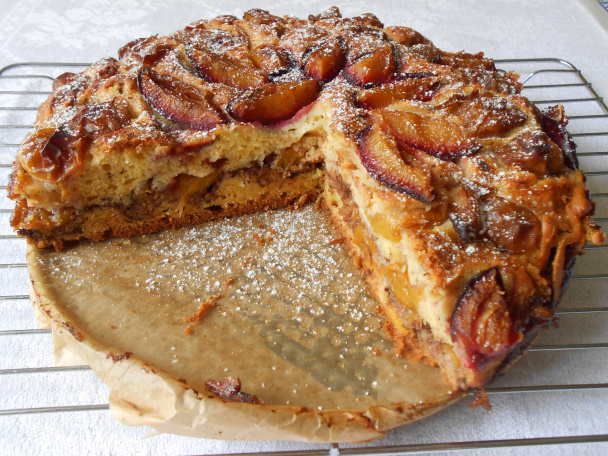 Rýchly bezlepkový koláč z kila sliviek (fotorecept)  - obrázok 7