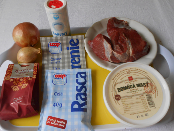 Znojemský guláš podľa ČSN (fotorecept) - obrázok 1