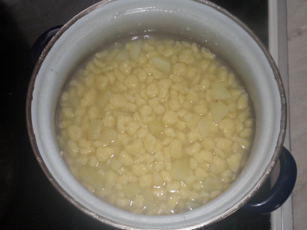 Mliečna mrvancová polievka - obrázok 4