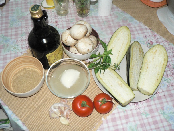 Zapekané plnené baklažány (fotorecept) - obrázok 1