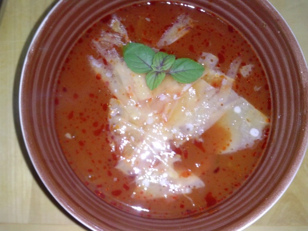 Paradajková polievka s fazuľou - obrázok 3