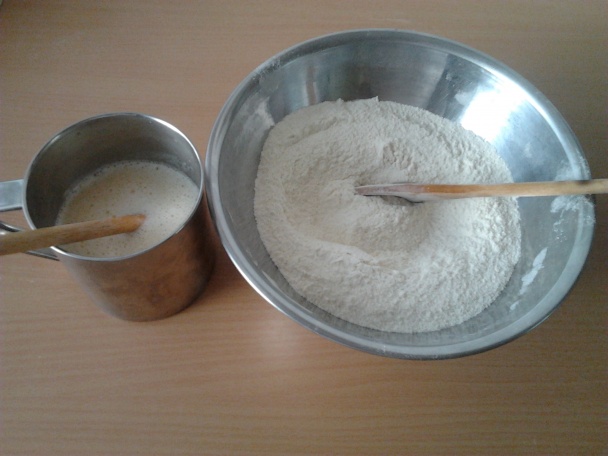 Čučoriedkové muffiny s tvarohom - obrázok 2