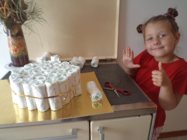 Moja prvá plienková torta - obrázok 13