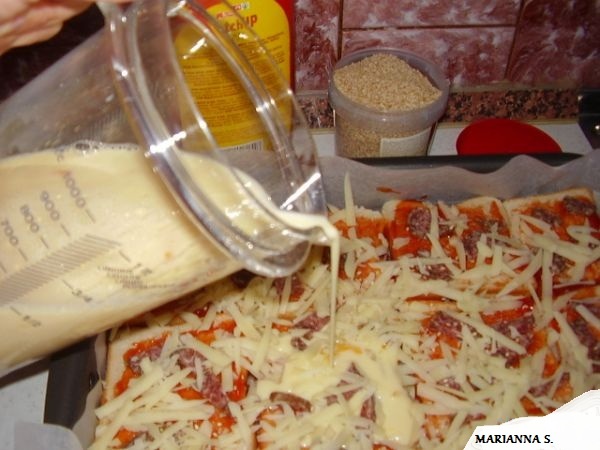 Chlebíková pizza - obrázok 5