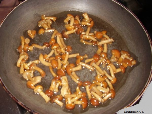 Morčacie na hubách s parádnou cestovinou - obrázok 1