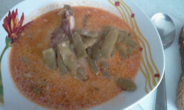 Mahune - boranija, polievka z fazuľových strukov - obrázok 1