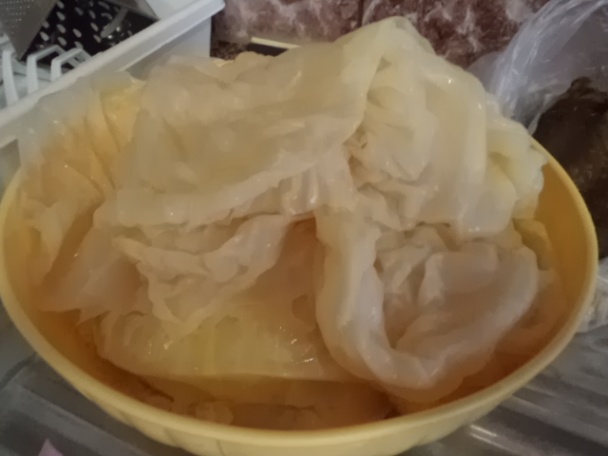 Sarma - holúbky z kyslej kapustovej hlavy (fotorecept) - obrázok 1